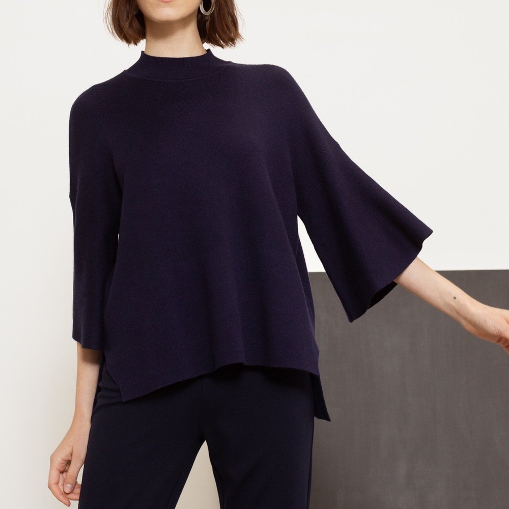 Dark Navy Modern Citizen Fernanda Sweater